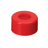 Short-Cap (red) with Septa PTFE/Silicone/PTFE, pk.100